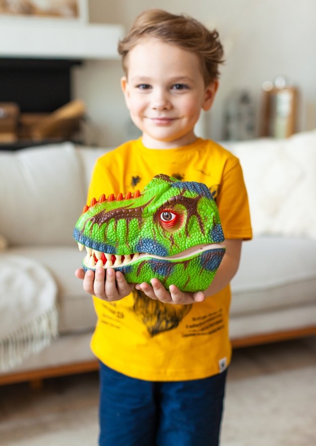 Игрушка-парогенератор Мир динозавров: Тираннозавр – Тирекс (зелёный)
