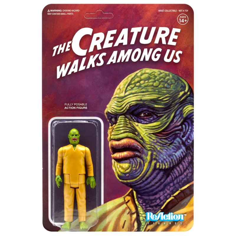 Фигурка ReAction Figure: Universal Monsters – The Creature Walks Among Us (9,5 см)