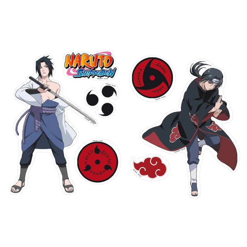 Набор наклеек Naruto Shippunden: Sasuke / Itachi