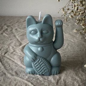 Ароматическая свеча Unification Love Lucky Cat серая