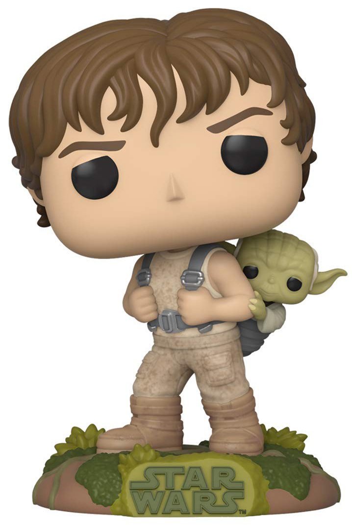 Фигурка Funko POP Star Wars 40: The Empire Strikes Back – Luke Skywalker & Yoda Bobble-Head