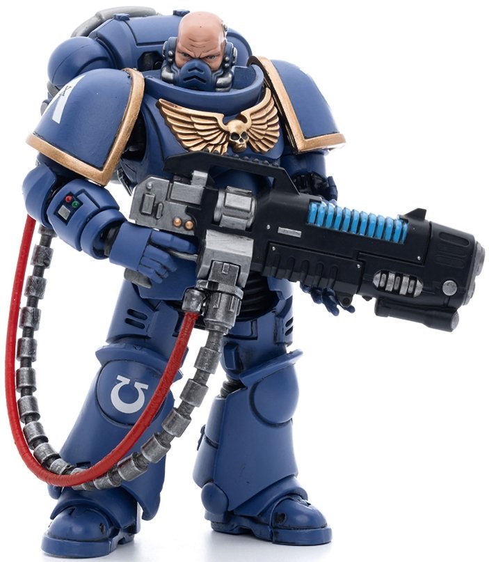 Фигурка Warhammer 40 000: Ultramarines – Hellblasters Brother Torsus 1:18 (12 см)