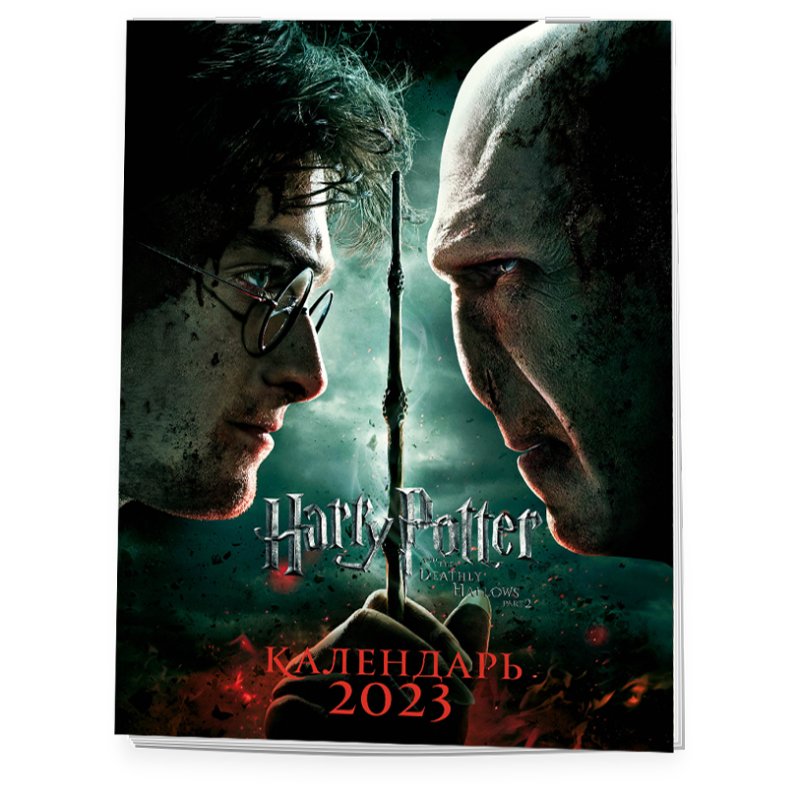 Календарь-постер Гарри Поттер настенный на 2023 год (315х440 мм)