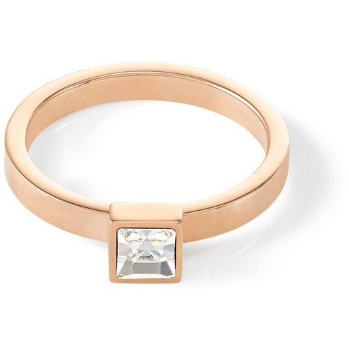 Кольцо Crystal-Rose gold 18.5 мм / кольцо женское / кольцо от Coeur de Lion