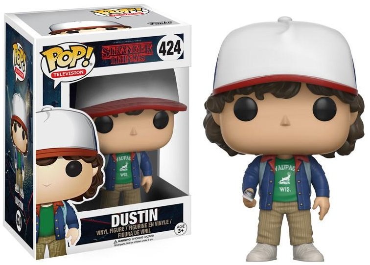 Фигурка Funko POP Television: Stranger Things – Dustin w/ Compass (9,5 см)