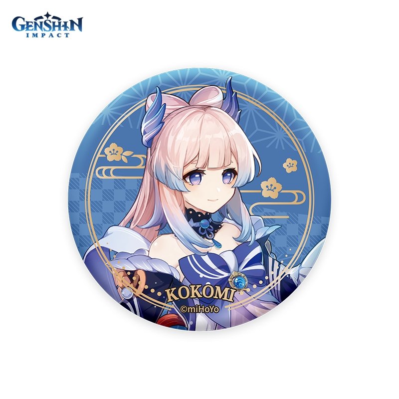 Значок Genshin Impact: Inazuma Sangonomiya Kokomi Can Badge