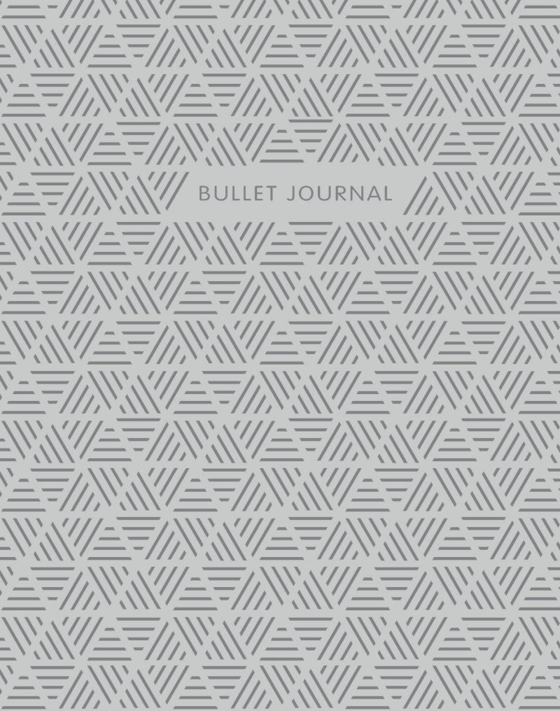 Блокнот Bullet Journal (серый)