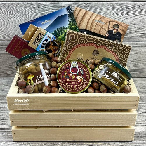 Подарочный набор для мужчин «Русские традиции» / Подарок для мужчин на 23 февраля
