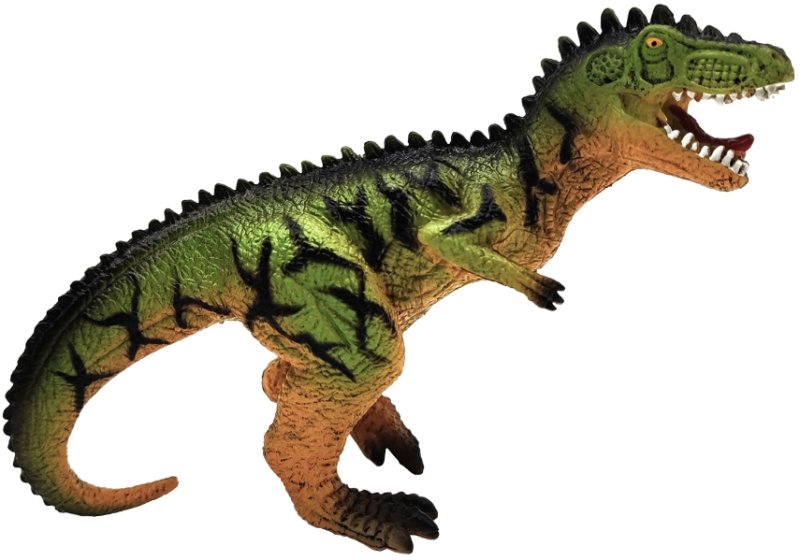 Фигурка Динозавр Тираннозавр жёлто-зелёный (масштаб 1:288)