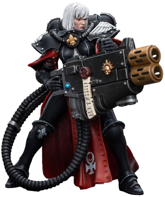 Фигурка Warhammer 40 000: Adepta Sororitas – Retributor with Multi-melta 1:18 (10,7 см)