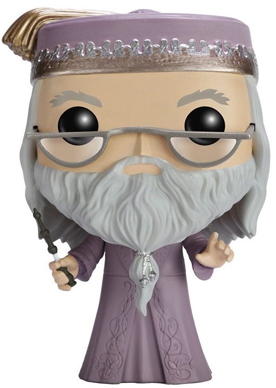 Фигурка Funko POP: Harry Potter – Albus Dumbledore With Wand (9,5 см)