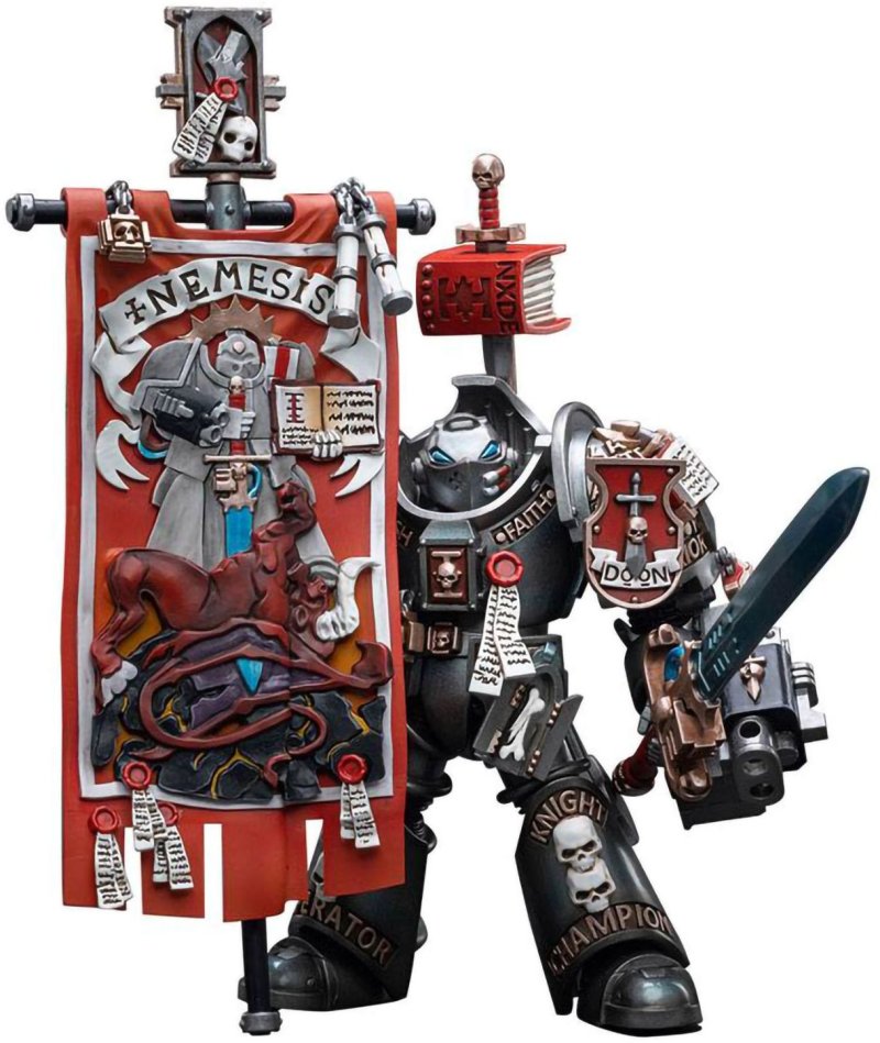 Фигурка Warhammer 40 000: Grey Knights – Terminator Retius Akantar 1:18 (13,4 см)