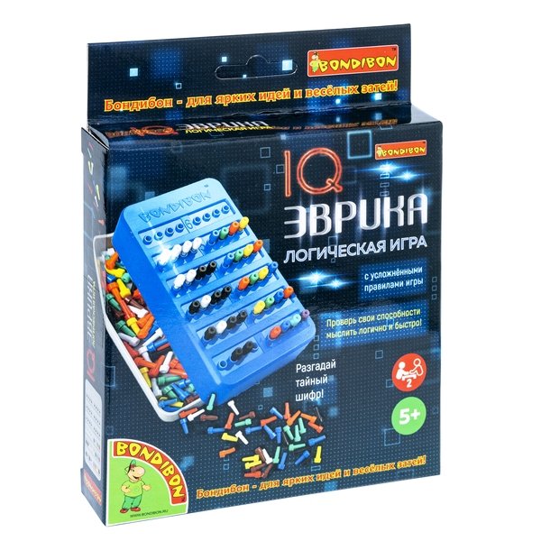 Настольная игра IQ Эврика: Премиум-издание синяя