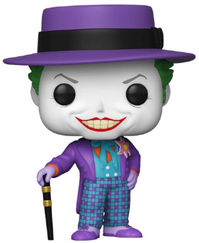 Фигурка Funko POP Heroes: Batman 1989 – Joker With Hat With Chase (9,5 см)