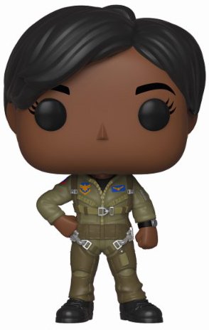 Фигурка Funko POP: Captain Marvel – Maria Rambeau Bobble-Head (9,5 см)