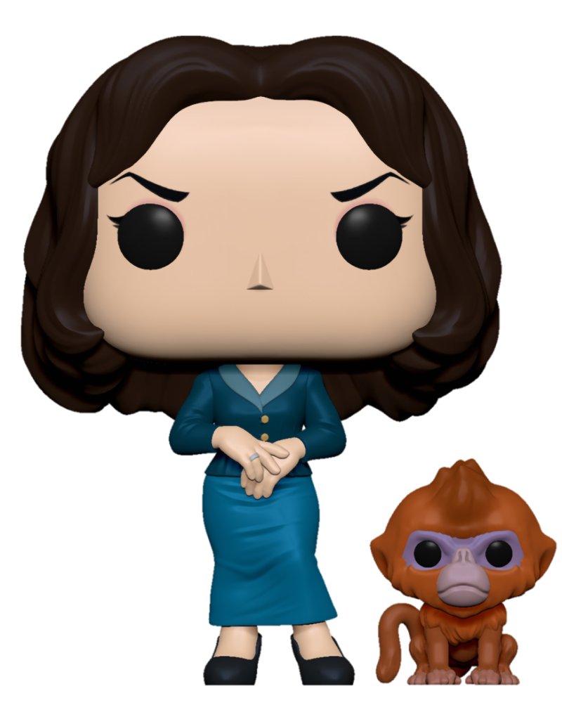 Фигурка Funko POP Television: His Dark Materials – Mrs.Coulter With Ozymandias (9,5 см)