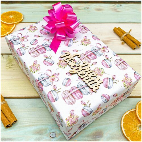 Подарок ко дню рождения женщине, Набор чая и сладостей, Подарочный набор из 3-х видов чая 'Сладкий подарок'