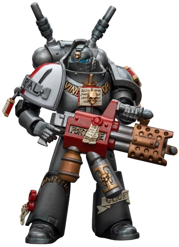 Фигурка Warhammer 40 000: Grey Knights – Interceptor Squad Interceptor with Incinerator 1:18 (12 см)