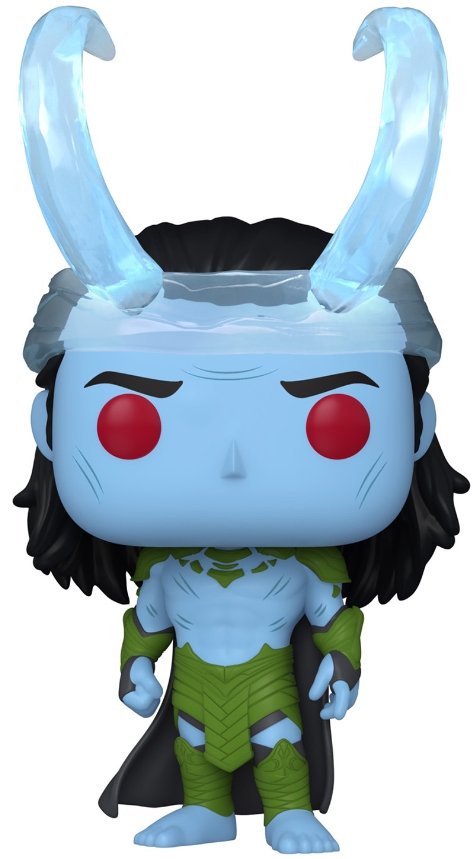 Фигурка Funko POP: Marvel What If...? – Frost Giant Loki Bobble-Head (9,5 см)