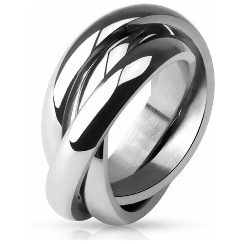 Необычное, оригинальное кольцо женское, модель тринити Spikes