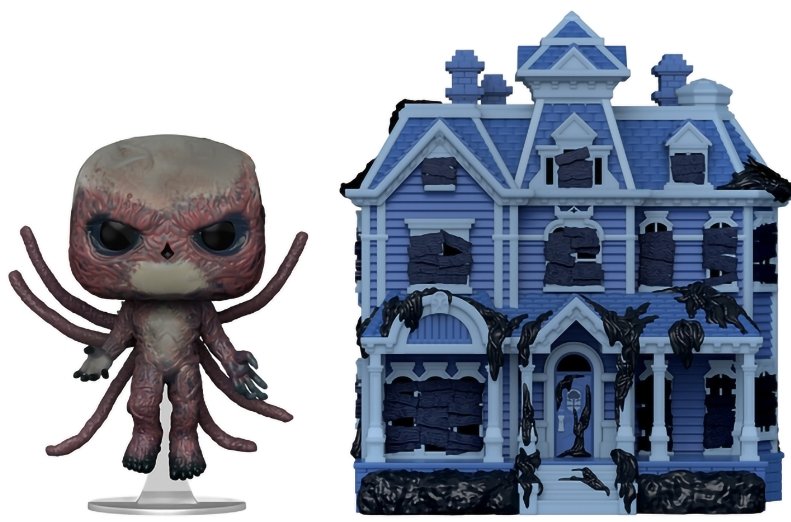 Фигурка Funko POP Town: Stranger Things S4 – Vecna with Creel House (9,5 см)