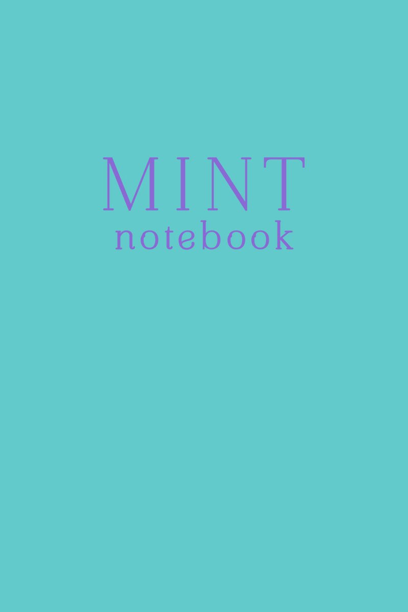 Блокнот Mint Notebook A5