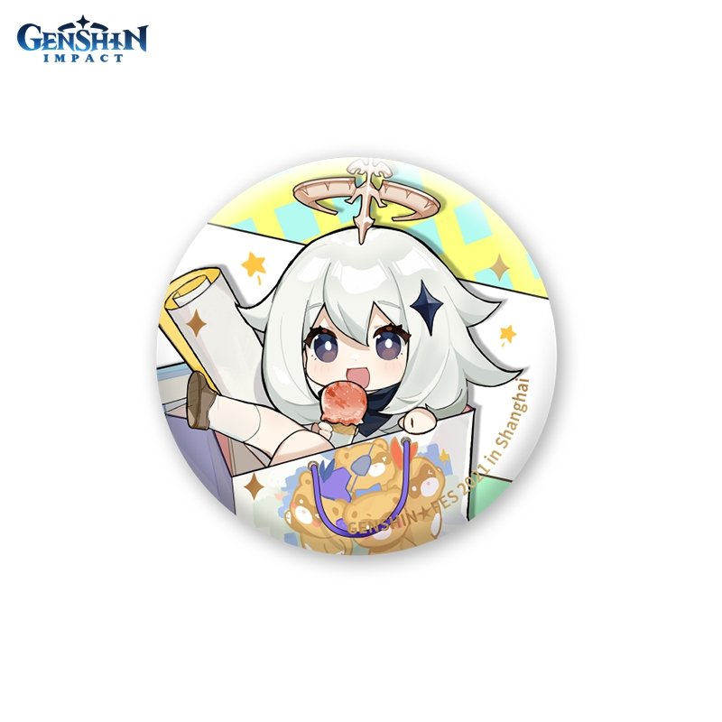 Значок Genshin Impact: Genshin Fes – Chibi Paimon Can Badge