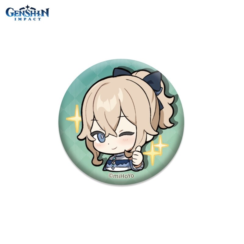 Значок Genshin Impact: Chibi Expressions – Jean Can Badge