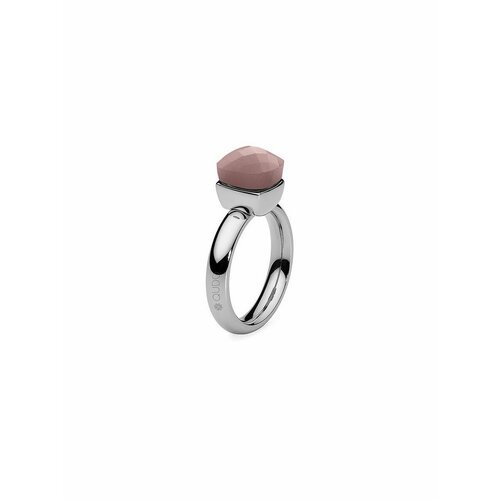 Кольцо Qudo, кристалл, размер 18.5, розовый, бежевый