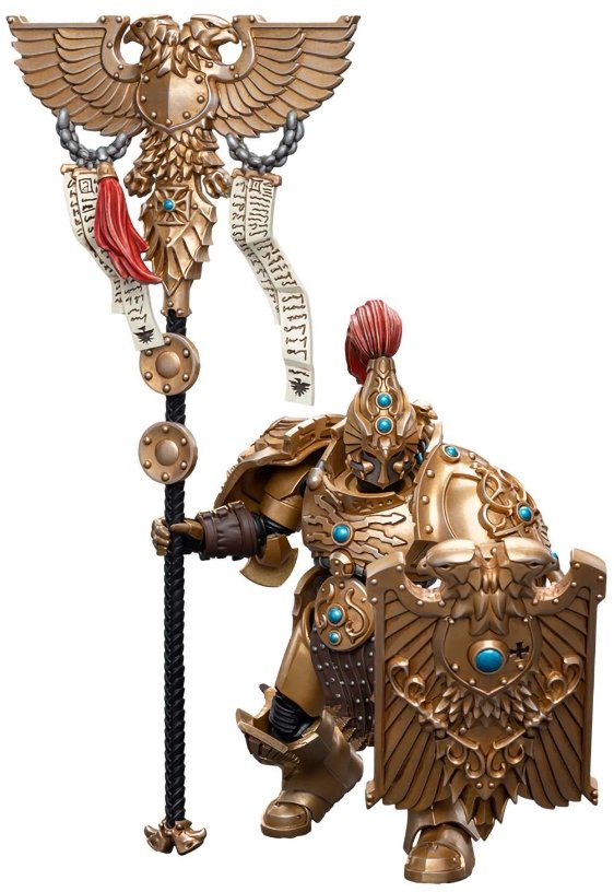 Фигурка Warhammer 40 000: Adeptus Custodes – Vexilus Praetor 1:18 (12,4 см)