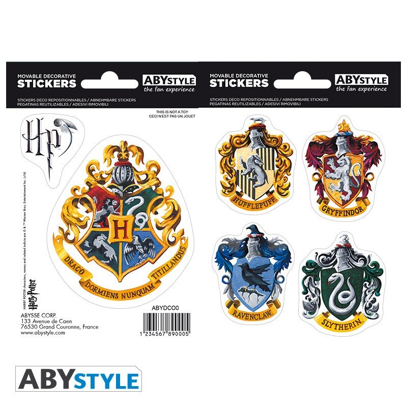 Набор стикеров Harry Potter: Hogwarts Houses