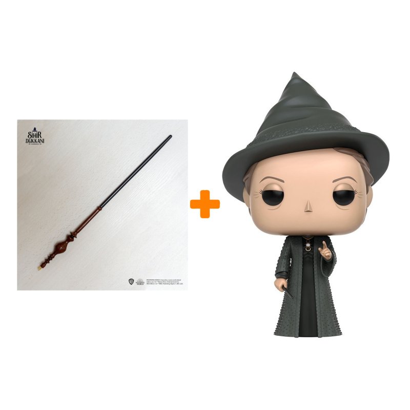 Набор Harry Potter волшебная палочка Minerva McGonagal + фигурка