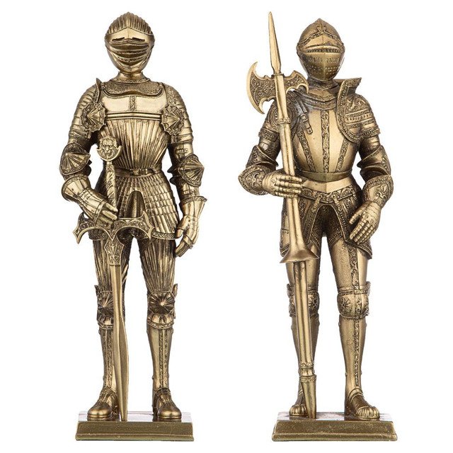 фигурка LEFARD Bronze classic Рыцарь 11,5х8х33см полистоун