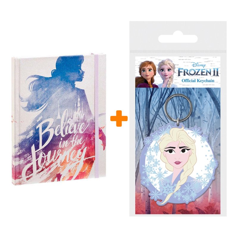 Набор Frozen (блокнот Frozen 2 + брелок Frozen 2: Elsa)