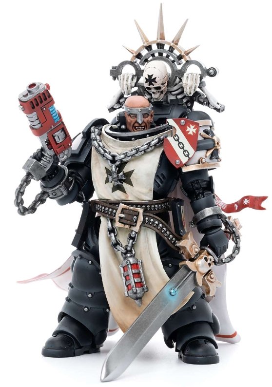 Фигурка Warhammer 40 000: Black Templars – Marshal Baldeckrath 1:18 (12,3 см)