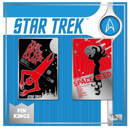 Набор значков Star Trek 1.2 Pin Kings 2-Pack