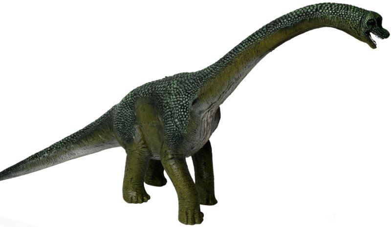 Фигурка Динозавр Брахиозавр тёмно-зелёный (масштаб 1:144)