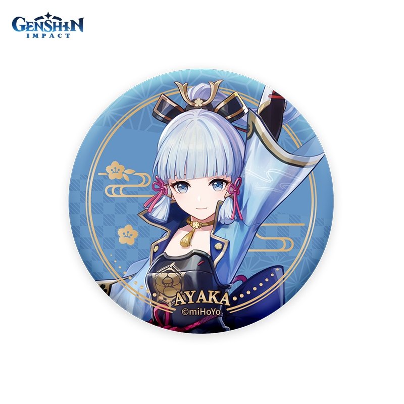 Значок Genshin Impact: Inazuma Kamisato Ayaka Can Badge