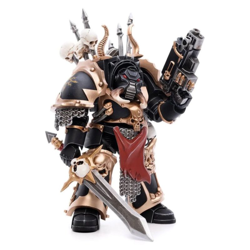 Фигурка Warhammer 40 000 Chaos Space Marine: Black Legion – Chaos Terminator Brother Gnarl 1:18 (12,7 см)