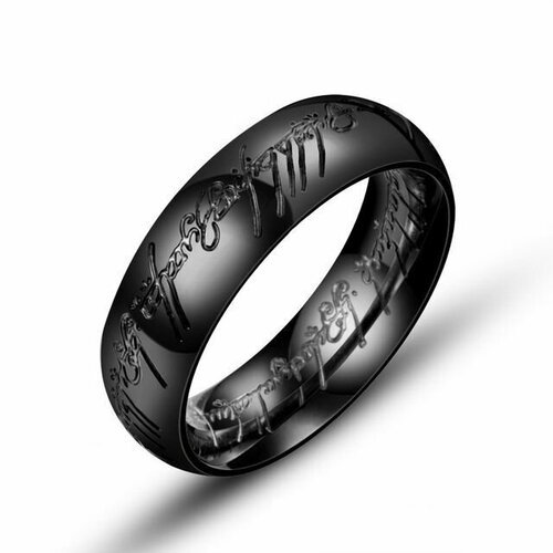 Кольцо Everiot Кольцо всевластия, размер 21.5, черный