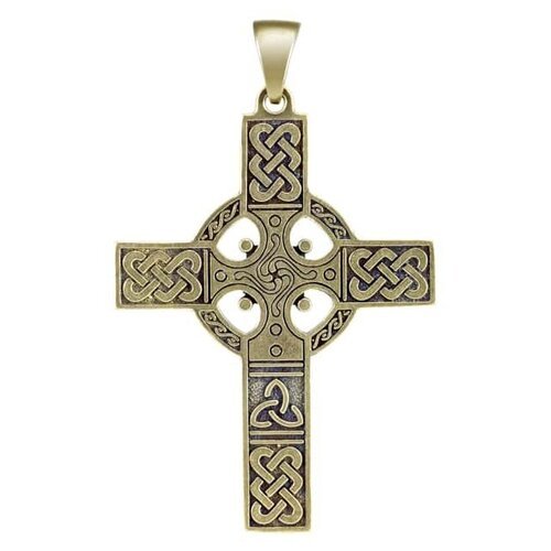 Подвеска оберег Кельтский крест бронза