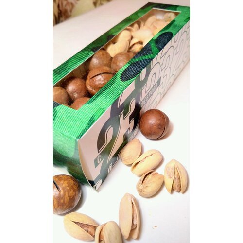 OREHERZ Подарочный набор из орехов 'Армейский 2'/ подарок мужчине на 23 февраля