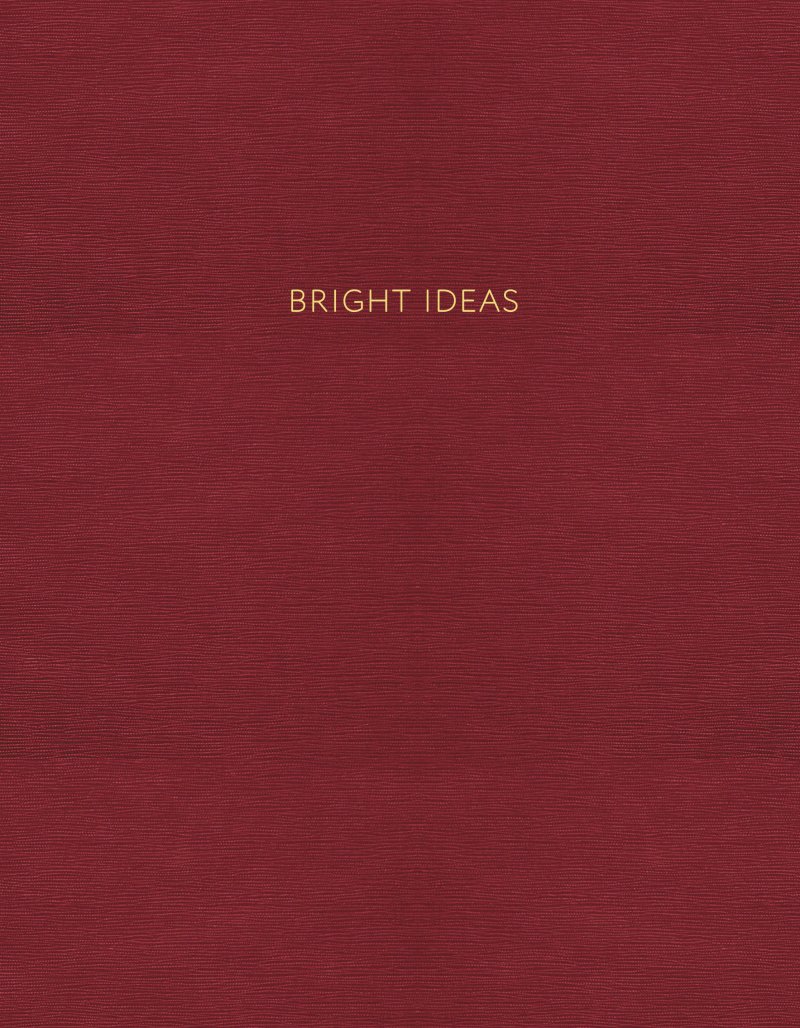 Блокнот Bright Ideas (Красный)