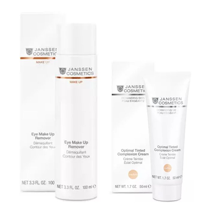 Janssen Cosmetics Набор 'Ежедневная защита' для всех типов кожи: лосьон 100 мл + крем 50 мл (Janssen Cosmetics, Demanding skin)