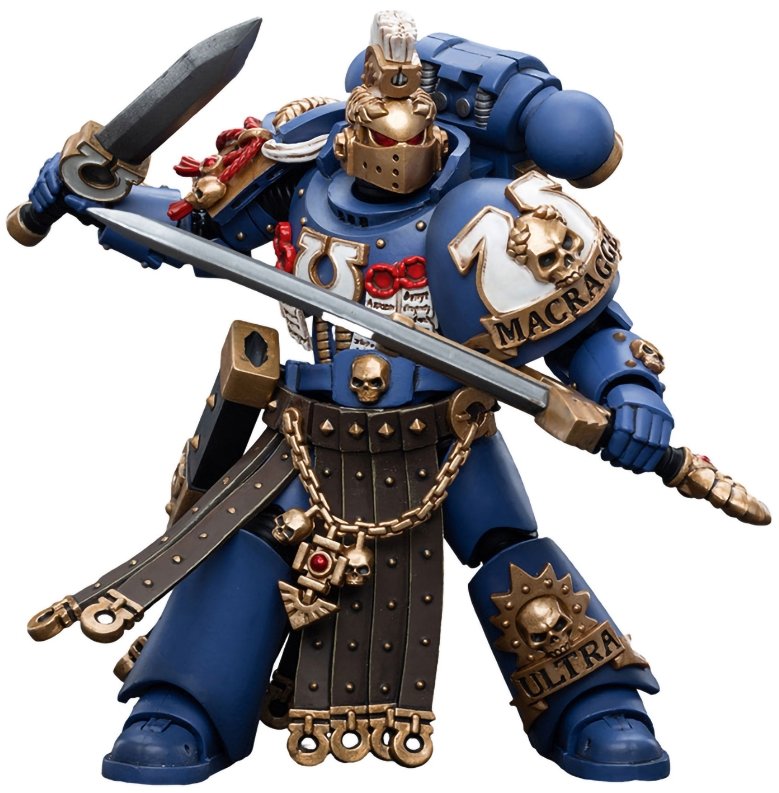 Фигурка Warhammer 40 000: Ultramarines – Honour Guard Chapter Champion 1:18 (12 см)