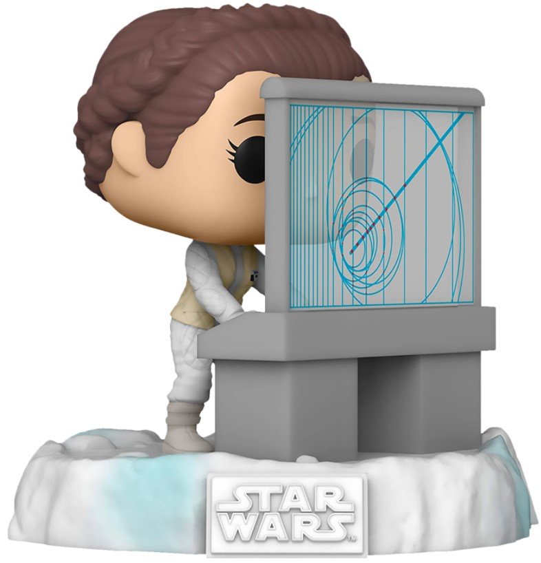 Фигурка Funko POP Star Wars 40: Princess Leia Deluxe Bobble-Head Exclusive (9,5 см)