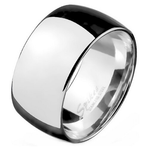 Кольцо Spikes, нержавеющая сталь, размер 21.5, серебряный