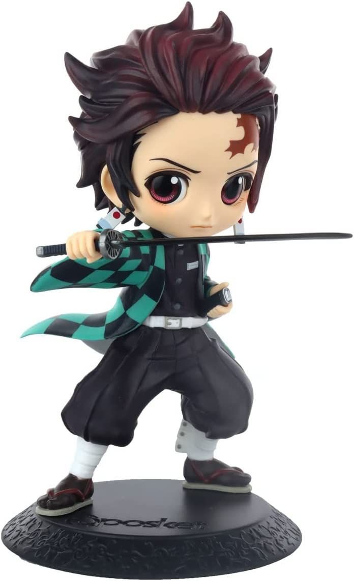 Фигурка Q Posket Demon Slayer: Kimetsu no Yaiba – Tanjiro Kamado [Version III A] (14 см)