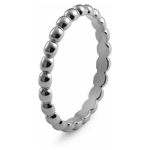 Кольцо Qudo, размер 15.9, серебряный