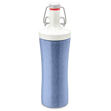 Бутылка для воды Plopp To Go, Organic, 425 мл, синяя 3796308 Koziol